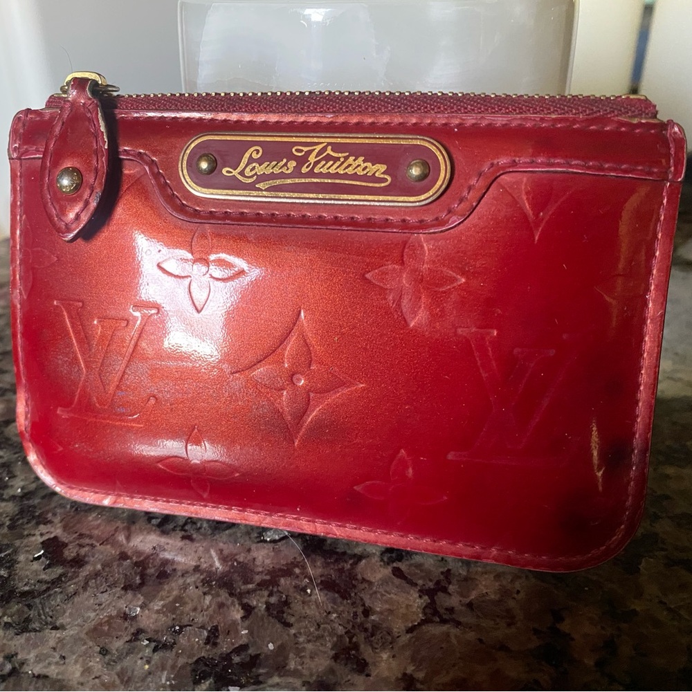 Louis Vuitton verni key pouch